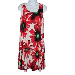 Shoreline Floral Beach Dress Size L/ XL